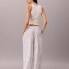 Pantaloni in lino e cotone senza chiusura Pantaloni in lino e cotone senza chiusura