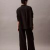 Pantaloni in lino e cotone senza chiusura Pantaloni in lino e cotone senza chiusura