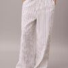 Pantaloni in lino e cotone senza chiusura Pantaloni in lino e cotone senza chiusura