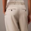Pantaloni in misto gabardine di lana con pieghe Pantaloni in misto gabardine di lana con pieghe