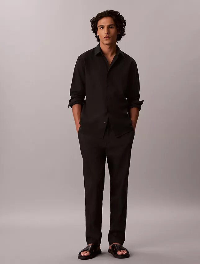 Pantaloni in misto lino Pantaloni in misto lino