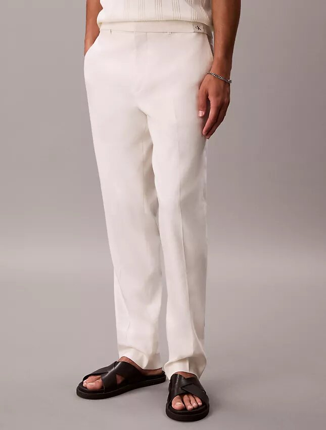 Pantaloni in misto lino Pantaloni in misto lino