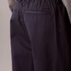 Pantaloni larghi in cotone elasticizzato Pantaloni larghi in cotone elasticizzato