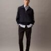 Pantaloni pull-on in misto lana Pantaloni pull-on in misto lana