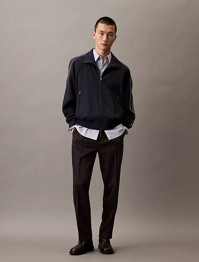 Pantaloni pull-on in misto lana Pantaloni pull-on in misto lana