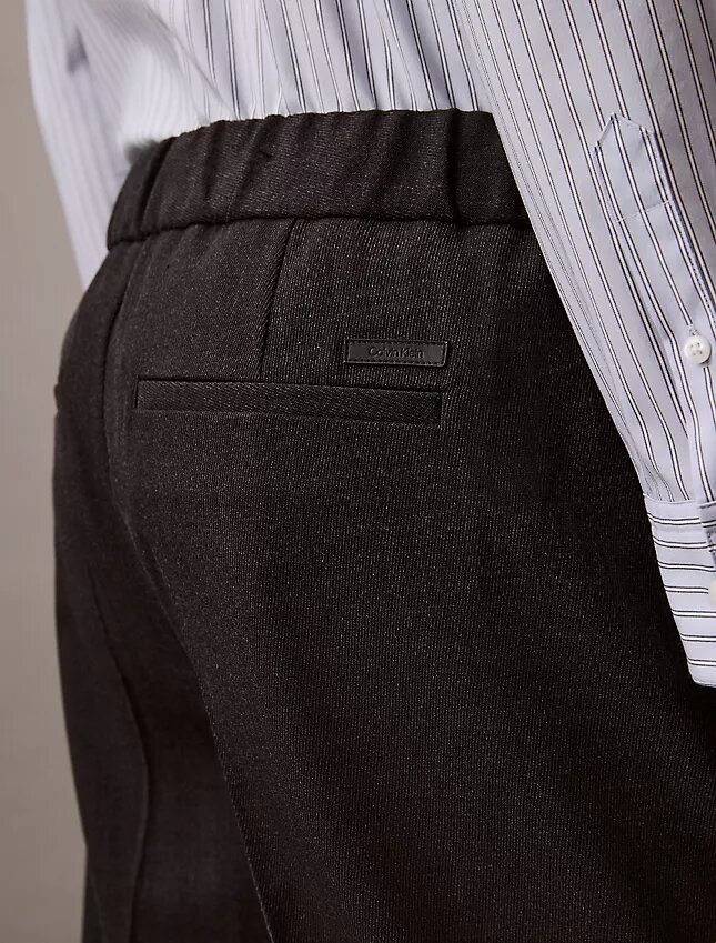 Pantaloni pull-on in misto lana Pantaloni pull-on in misto lana