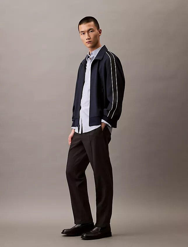 Pantaloni pull-on in misto lana Pantaloni pull-on in misto lana