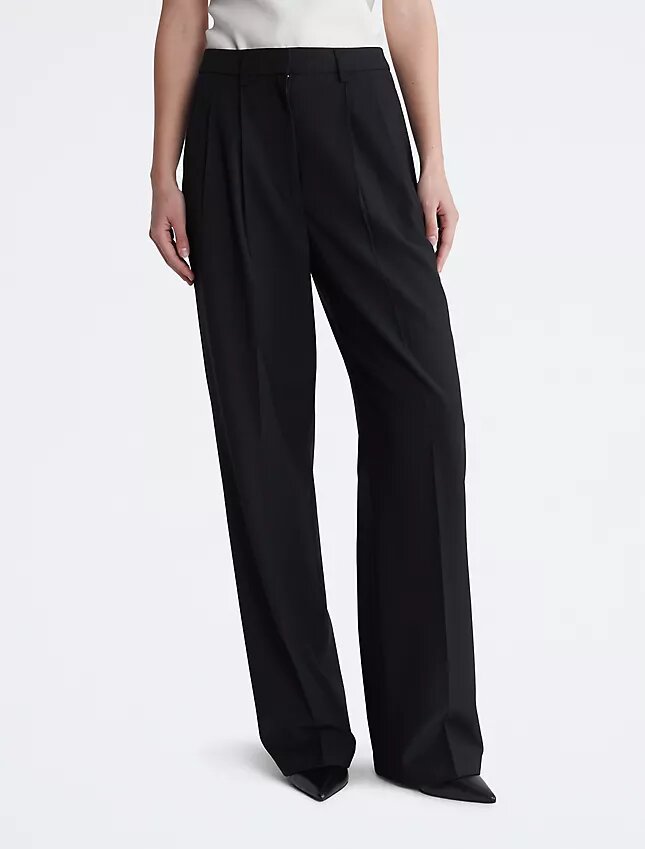 Pantaloni sartoriali a gamba larga Pantaloni sartoriali a gamba larga