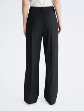 Pantaloni sartoriali a gamba larga