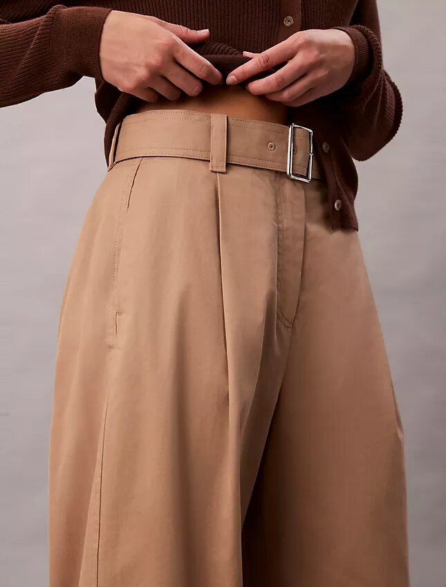 Pantaloni sartoriali con cintura Pantaloni sartoriali con cintura