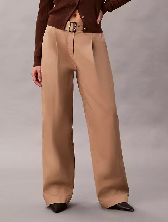 Pantaloni sartoriali con cintura Pantaloni sartoriali con cintura