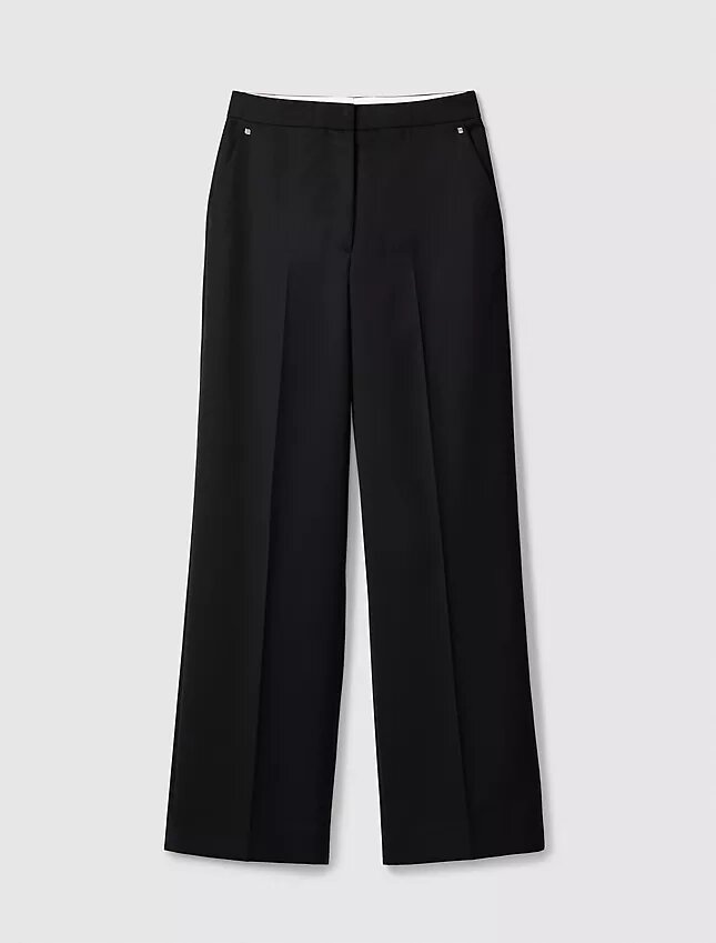 Pantaloni sartoriali in misto lana Pantaloni sartoriali in misto lana