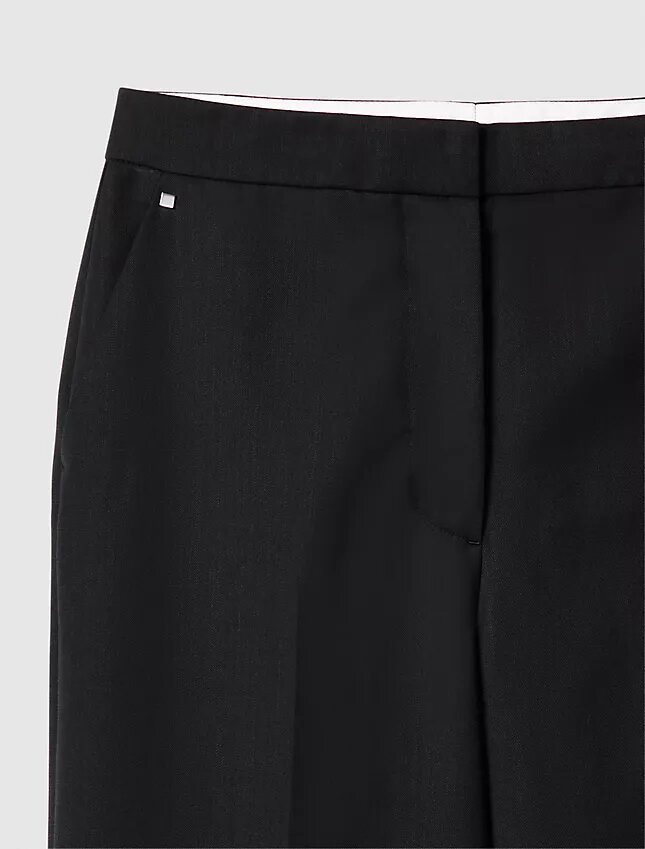 Pantaloni sartoriali in misto lana Pantaloni sartoriali in misto lana