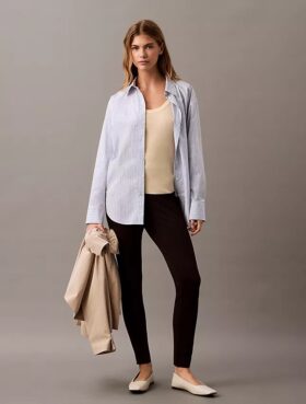 Pantaloni skinny in ponte