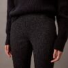 Pantaloni skinny in ponte con stampa a spina di pesce Pantaloni skinny in ponte con stampa a spina di pesce