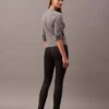Pantaloni skinny in ponte con stampa pied-de-poule Pantaloni skinny in ponte con stampa pied-de-poule