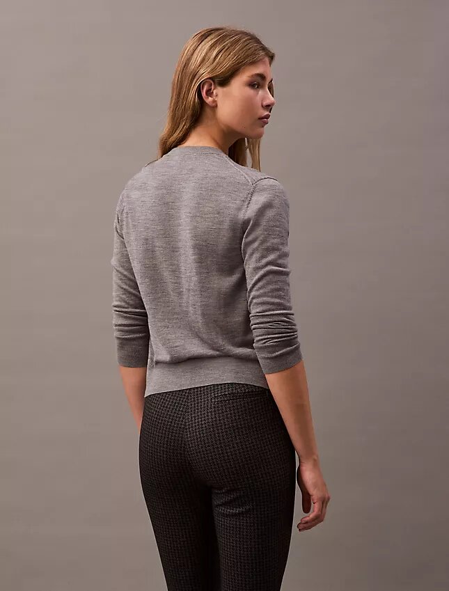 Pantaloni skinny in ponte con stampa pied-de-poule Pantaloni skinny in ponte con stampa pied-de-poule