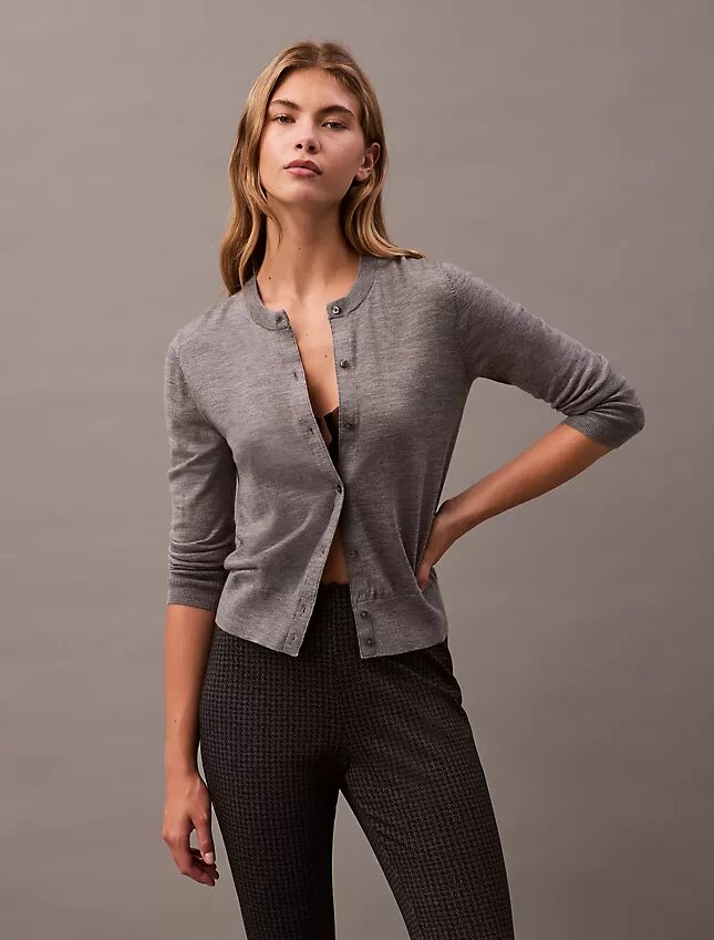 Pantaloni skinny in ponte con stampa pied-de-poule Pantaloni skinny in ponte con stampa pied-de-poule