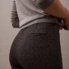 Pantaloni skinny in ponte con stampa pied-de-poule Pantaloni skinny in ponte con stampa pied-de-poule