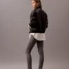 Pantaloni skinny in ponte tinta unita