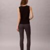Pantaloni skinny stampati in ponte