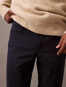 Pantaloni slim a 5 tasche