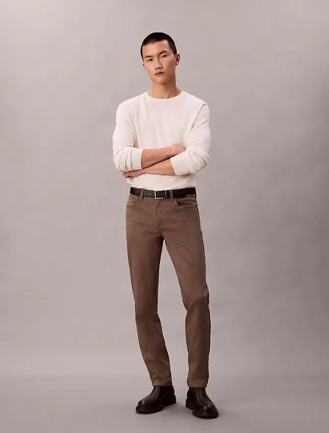 Pantaloni slim a 5 tasche Pantaloni slim a 5 tasche