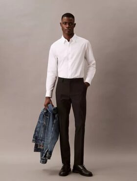 Pantaloni slim elasticizzati raffinati Pantaloni slim elasticizzati raffinati