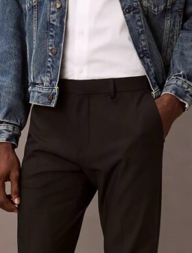Pantaloni slim elasticizzati raffinati Pantaloni slim elasticizzati raffinati