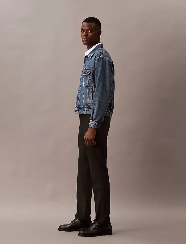 Pantaloni slim elasticizzati raffinati Pantaloni slim elasticizzati raffinati