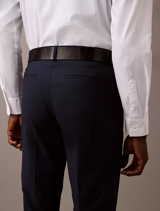 Pantaloni slim elasticizzati raffinati Pantaloni slim elasticizzati raffinati