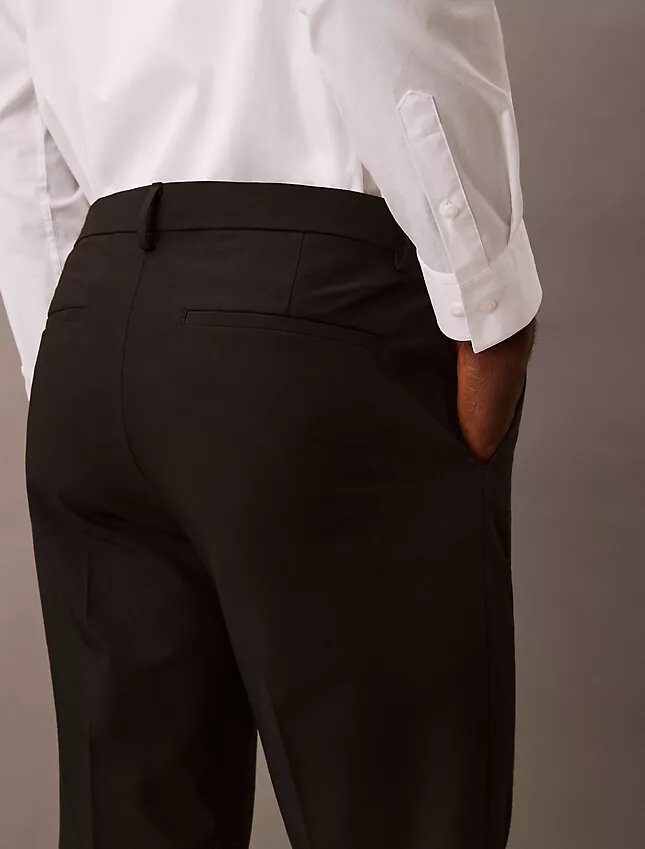 Pantaloni slim elasticizzati raffinati Pantaloni slim elasticizzati raffinati