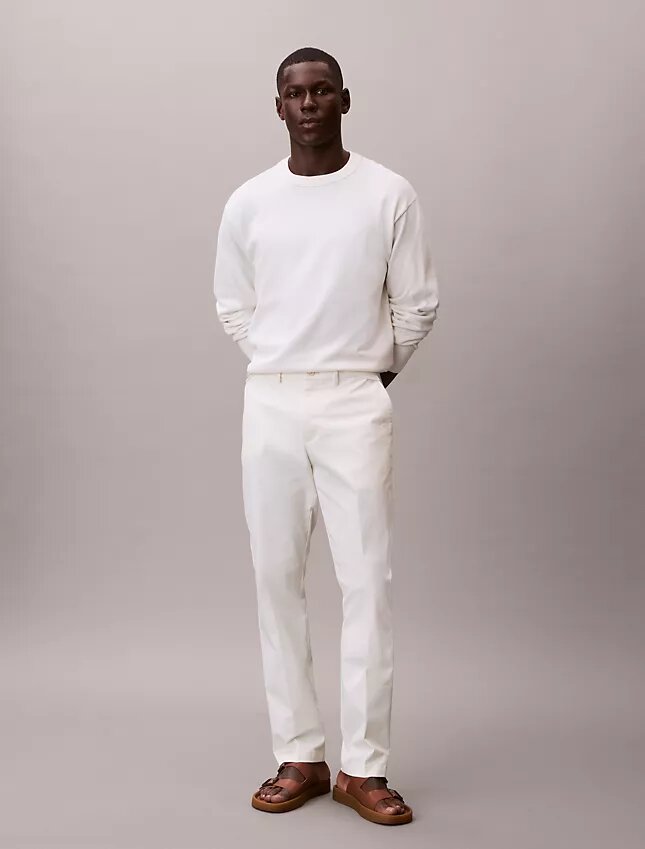 Pantaloni slim in cotone Stretch Pantaloni slim in cotone Stretch