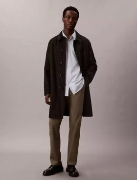 Pantaloni slim in cotone Stretch