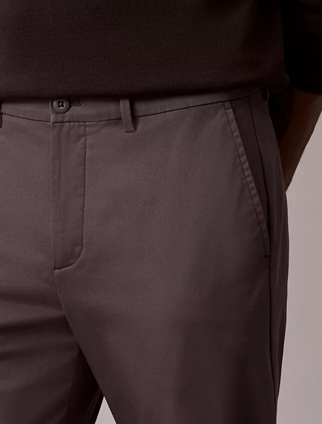 Pantaloni slim in cotone Stretch Pantaloni slim in cotone Stretch