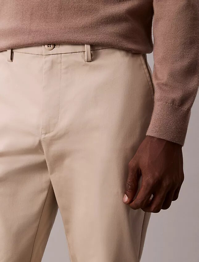 Pantaloni slim in cotone Stretch Pantaloni slim in cotone Stretch