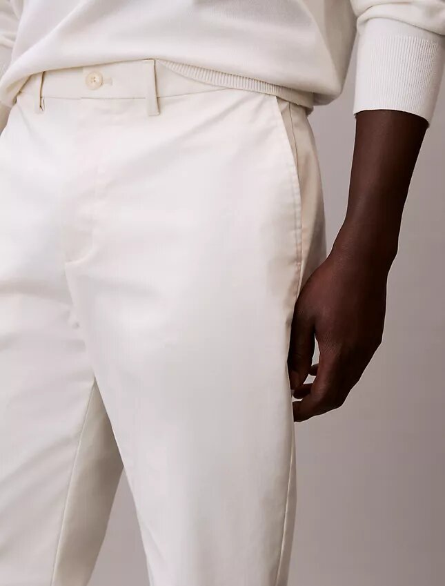 Pantaloni slim in cotone Stretch Pantaloni slim in cotone Stretch