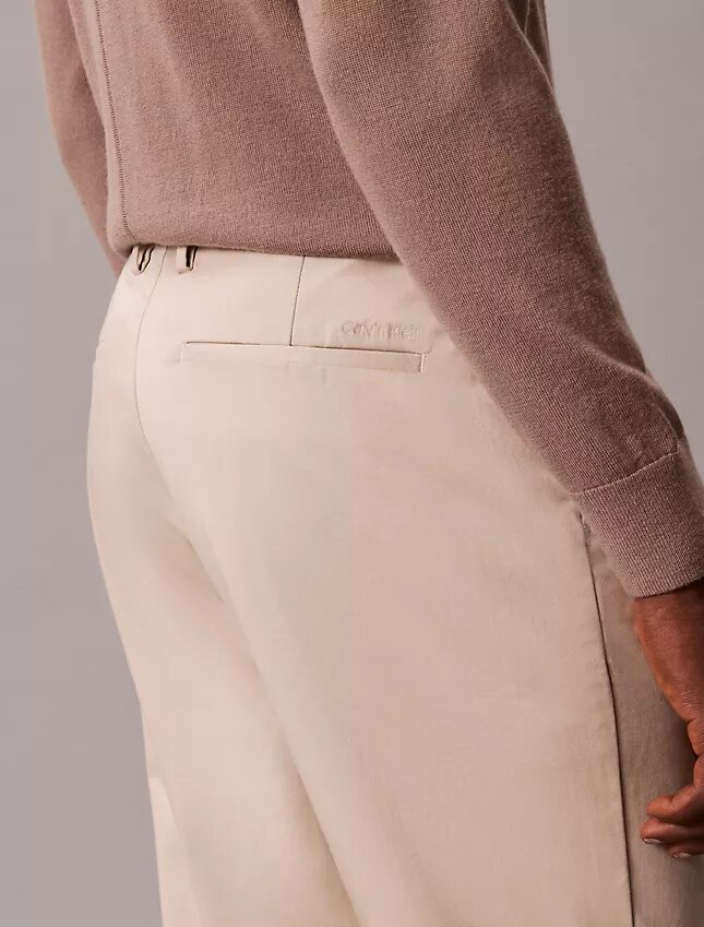 Pantaloni slim in cotone Stretch Pantaloni slim in cotone Stretch