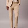 Pantaloni slim in misto lino Pantaloni slim in misto lino