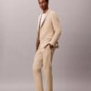 Pantaloni slim in misto lino Pantaloni slim in misto lino