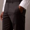 Pantaloni slim su misura in misto lana Pantaloni slim su misura in misto lana
