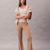 Pantaloni slim svasati in ponte Pantaloni slim svasati in ponte