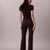 Pantaloni slim svasati in ponte Pantaloni slim svasati in ponte