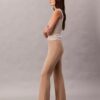 Pantaloni slim svasati in ponte Pantaloni slim svasati in ponte