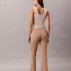 Pantaloni slim svasati in ponte Pantaloni slim svasati in ponte