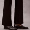 Pantaloni slim svasati in ponte Pantaloni slim svasati in ponte