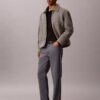 Pantaloni standard a 5 tasche, dritti ed elasticizzati Pantaloni standard a 5 tasche, dritti ed elasticizzati