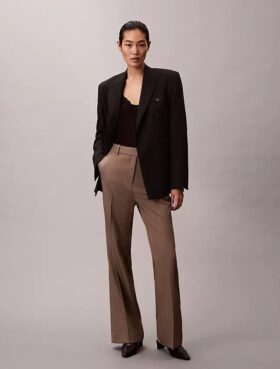 Pantaloni svasati sartoriali