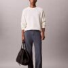Pantaloni utility dritti dal taglio morbido Pantaloni utility dritti dal taglio morbido