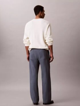 Pantaloni utility dritti dal taglio morbido